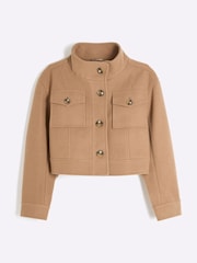 River Island воротник-воронка укороченный куртка - Image 5 of 6