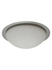 BHS Chrome Opie 12w LED Glass Dome Flush Ceiling Light - Image 7 of 7