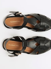 River Island Black Closed Fisherman Sandals - Image 6 of 6