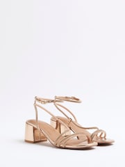 River Island босоножки на блочном каблуке с ремешками - Image 2 of 5