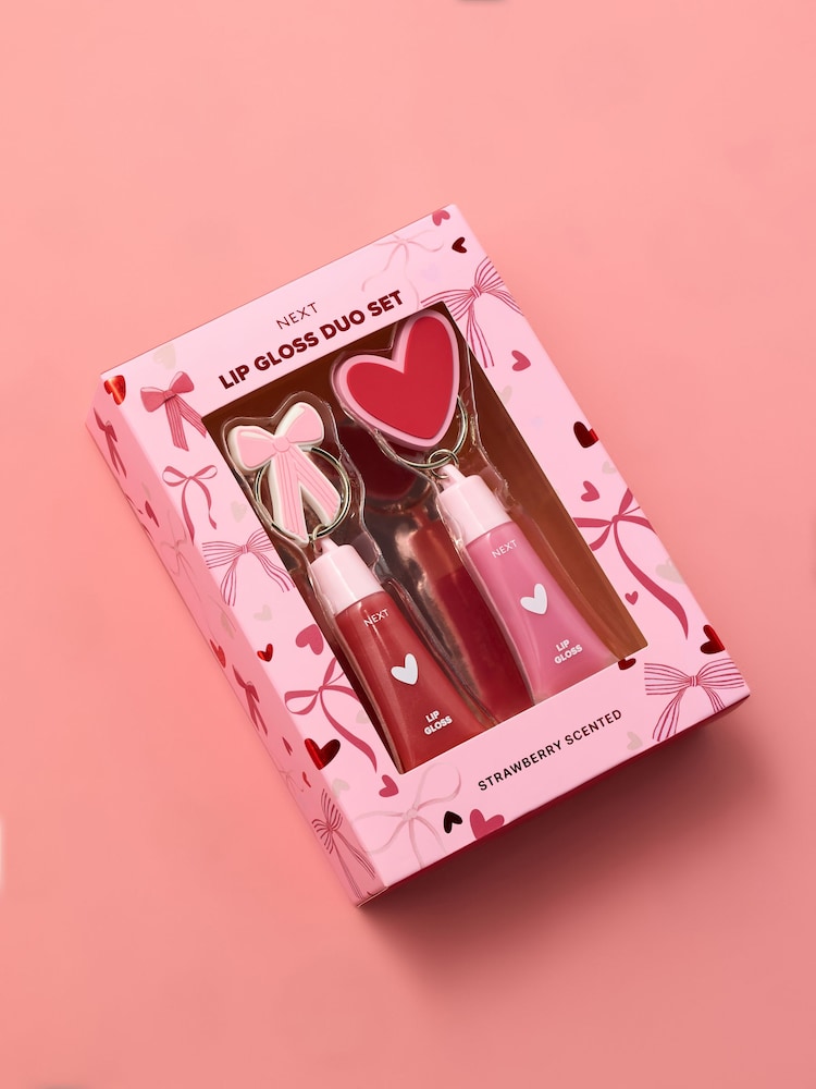 Set of 2 Kids Mini Lipgloss Keyrings - Image 1 of 2 Set of 2 Kids Mini Lipgloss Keyrings - Image 1 of 2