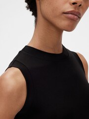 GapStudio Black Seamed Maxi Dress - Image 6 of 9