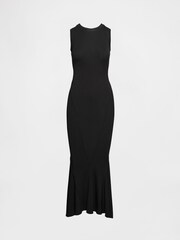 GapStudio Black Seamed Maxi Dress - Image 7 of 9