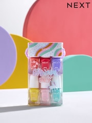 Set of 6 Kids Mini Unicorn Water Based Nail Polishes - Image 5 of 6