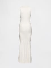 GapStudio White Seamed Maxi Dress - Image 5 of 7
