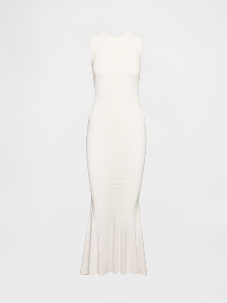 GapStudio White Seamed Maxi Dress - Image 7 of 7