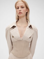 GapStudio Beige Corset Belt - Image 3 of 5