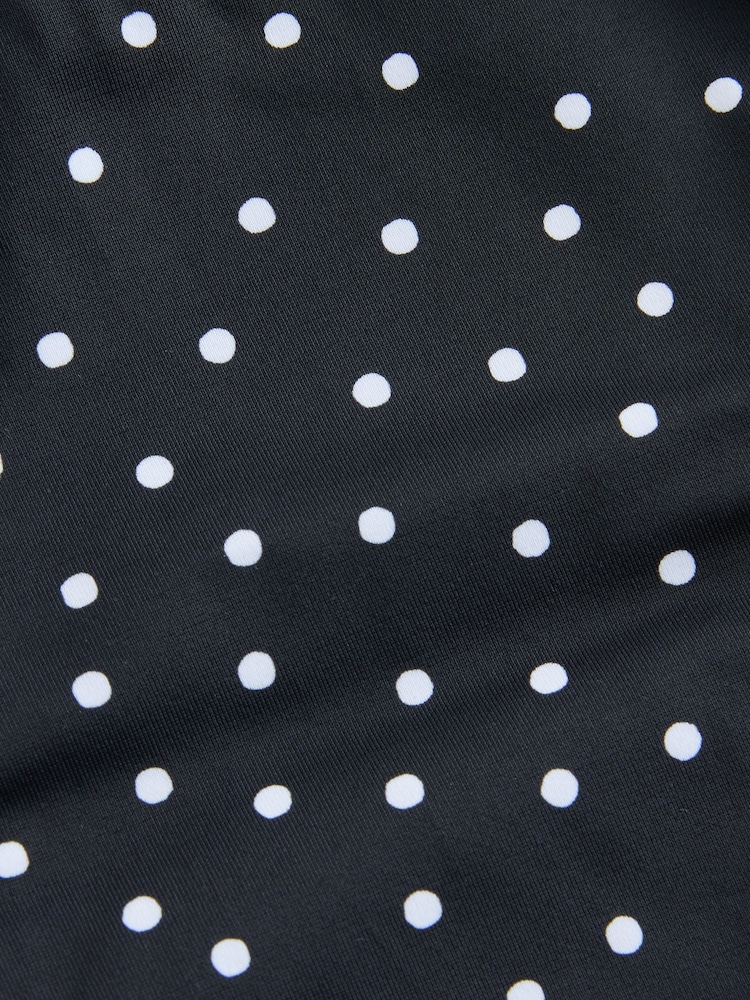 Away That Day Black/White Polka Dot Fiji Bikini Bottoms - Image 4 of 4 Away That Day Black/White Polka Dot Fiji Bikini Bottoms - Image 4 of 4