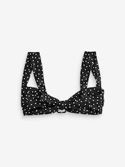 Away That Day Black/White Polka Dot Cannes Top - Image 2 of 5