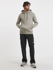 Snowdonia Grey Chest Logo Over Head Hoodie - Image 4 of 4