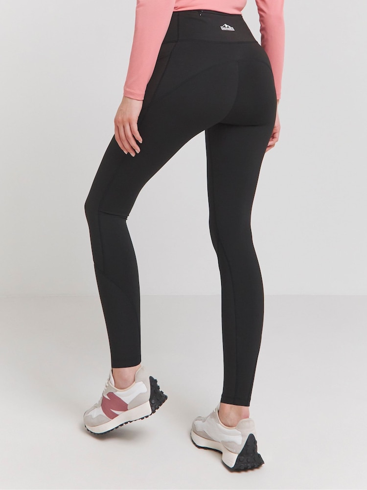 Snowdonia Black Black Highwaisted Walking Leggings - Image 2 of 4