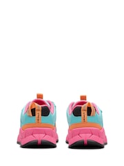 Clarks Blue Standard Fit (F) Selva Hero Kid Shoes - Image 5 of 8