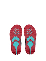 Clarks Black Blue Kids Selva Hero Shoes - Image 8 of 8