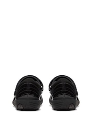 Clarks Black Narrow Fit  (E) Patent Relda Spark Kid Shoes - Image 5 of 8