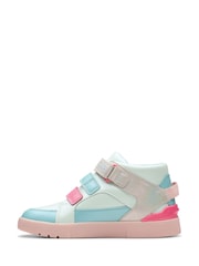 Clarks Blue Standard Fit (F) Multi Oslo Play Kid Boots - Image 2 of 7