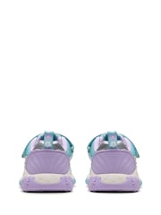 Clarks Blue Standard Fit (F) Tidal Shell Kid Shoes - Image 5 of 8