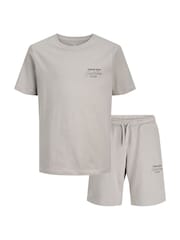 Logo T-shirt and Short Set - Image 1 of 3
