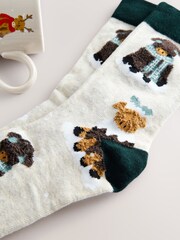 Hamish The Cow Christmas Mug And Socks Gift Set - Image 3 of 3