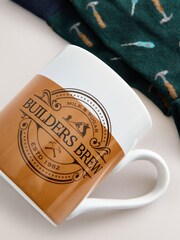 Multi Builders Brew Mug And Socks Set - Image 2 of 3