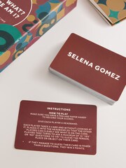 Who What Where Trivia Who What Where Trivia Card Game Gift Set - Image 3 of 3