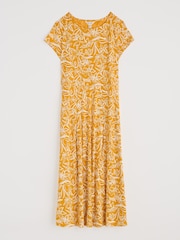 Seasalt Cornwall Yellow Bell Gable Above-Ankle Dress - Image 4 of 5