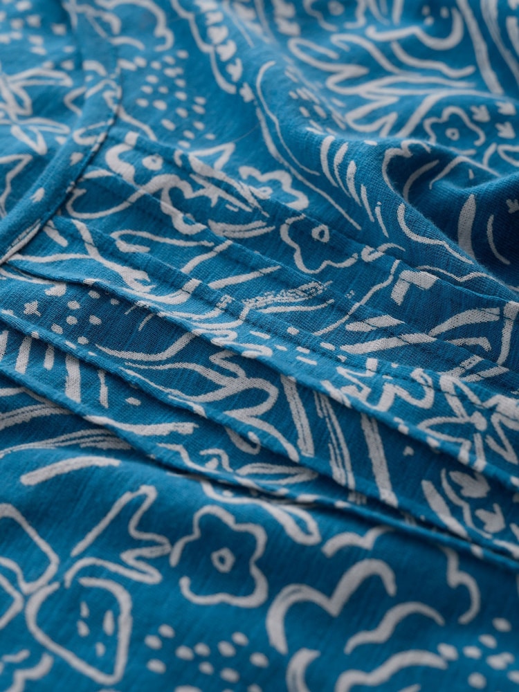 Seasalt Cornwall Busy Lizzy 3/4 Sleeve Slub Jersey 100% Cotton Tunic - Imagen 5 de 5