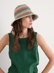 Seasalt Cornwall Multi Castle Point Sun Hat - Image 3 of 4