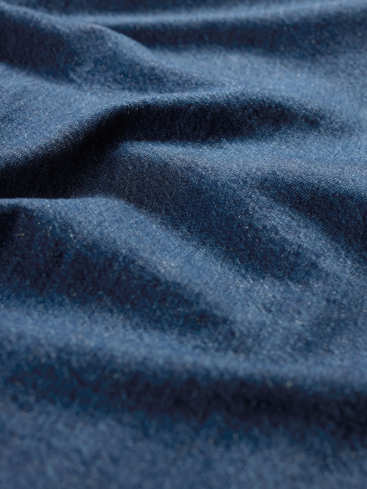 Seasalt Cornwall Blue Fen Violet Denim Dress - Image 5 of 5