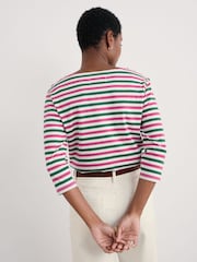 Rosa - Seasalt Cornwall 100% Cotton Multi Sailor Top - Imagen 2 de 4