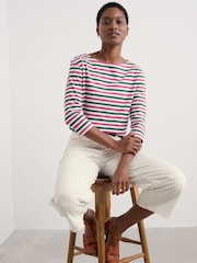 Rosa - Seasalt Cornwall 100% Cotton Multi Sailor Top - Imagen 3 de 4