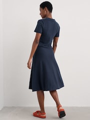 Seasalt Cornwall Blue Trebarwith 100% Cotton Dress - Image 2 of 5