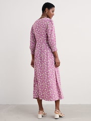 Seasalt Cornwall Light Purple Bell Gable Above-Ankle Dress - Image 2 of 5