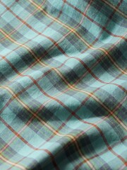Seasalt Cornwall Blue Mens Take Root 100% Organic Cotton Shirt - Image 5 of 5