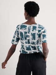 Seasalt Cornwall 100% Cotton Poisson T-Shirt - Imagen 1 de 4
