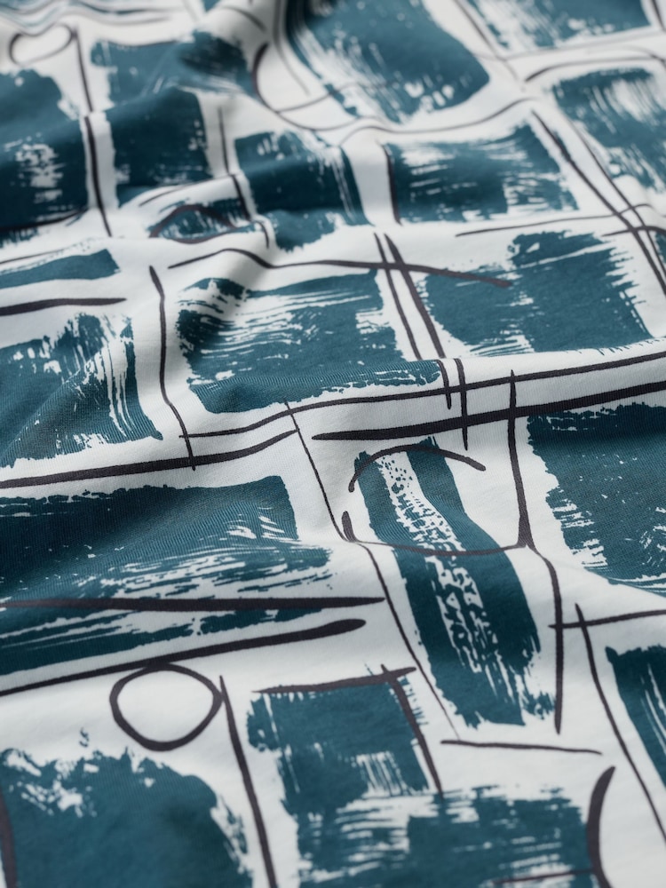 Seasalt Cornwall Blue 100% Cotton Poisson T-Shirt - Image 5 of 5