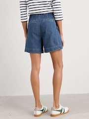Seasalt Cornwall Blue Lowarth Shorts - Image 2 of 5