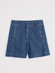 Seasalt Cornwall Blue Lowarth Shorts - Image 4 of 5