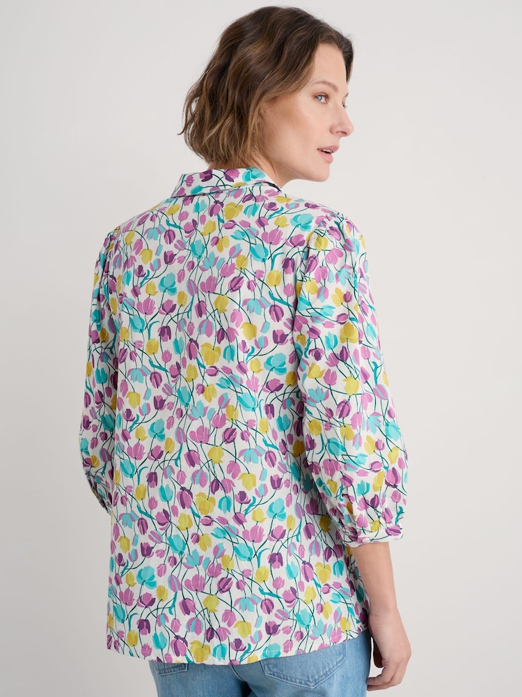 Seasalt Cornwall Multi Hope Cottage 100% Cotton Blouse - Image 2 of 5