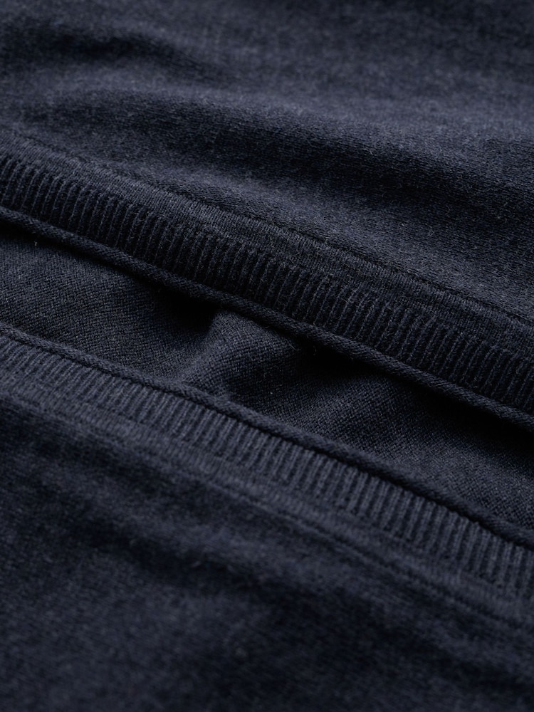 Seasalt Cornwall Blue Vanessa 100% Cotton Cardigan - Image 5 of 5