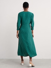Seasalt Cornwall Green Bell Gable Above-Ankle Dress - Image 2 of 5