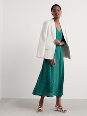 Seasalt Cornwall Green Bell Gable Above-Ankle Dress - Image 3 of 5