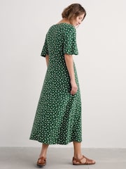 Seasalt Cornwall Dark Green Bell Gable Above-Ankle Dress - Image 2 of 5