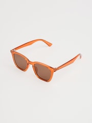 Seasalt Cornwall Orange Cloud Forms Sunglasses - Image 2 of 4