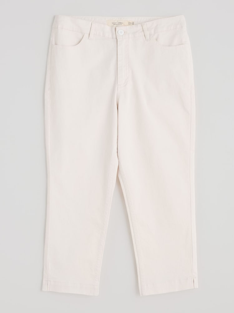 Seasalt Cornwall White Chrome Petite Slim Fit Albert Quay Jeans - Image 4 of 4