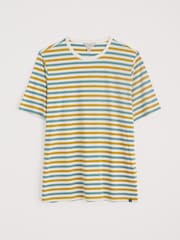 Seasalt Cornwall Black Mens Seven Seas Sailor 100% Cotton T-Shirt - Image 4 of 5