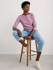 Seasalt Cornwall 100% Cotton Sailor Top - Imagen 1 de 5