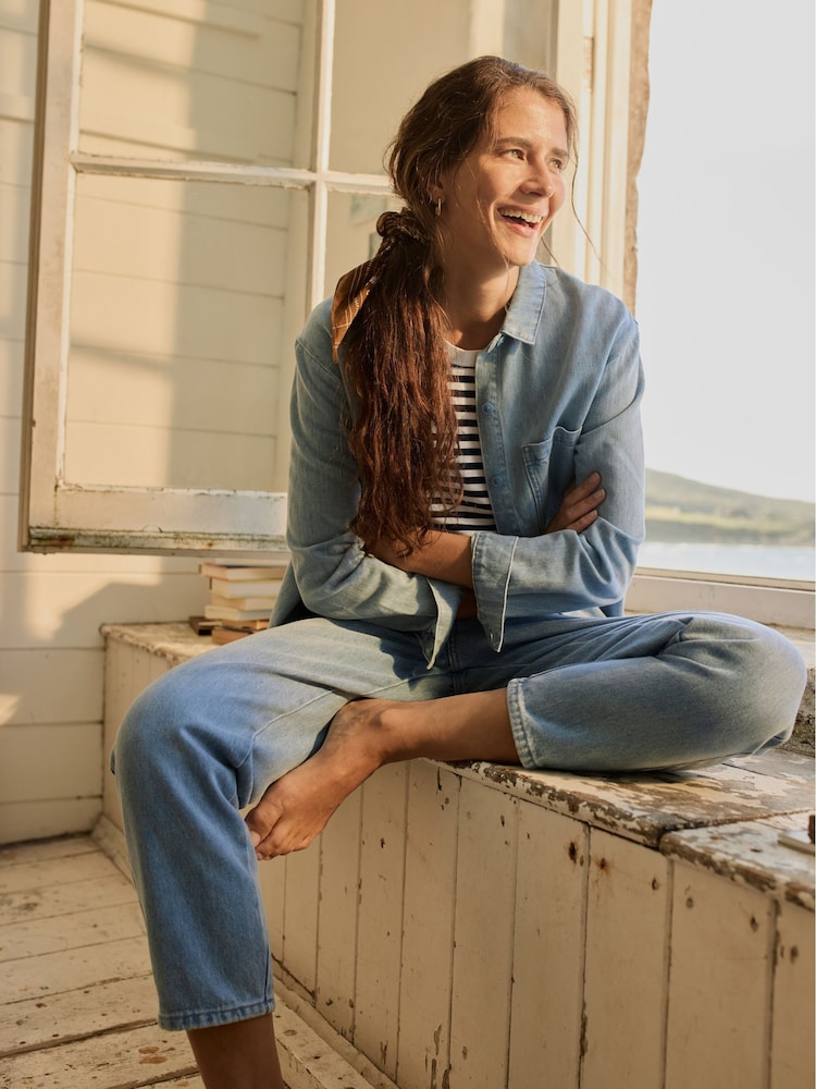 Seasalt Cornwall Starboard Denim Shirt - Imagen 2 de 4