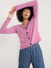 Seasalt Cornwall Pink Kelyn Cardigan - Image 3 of 5