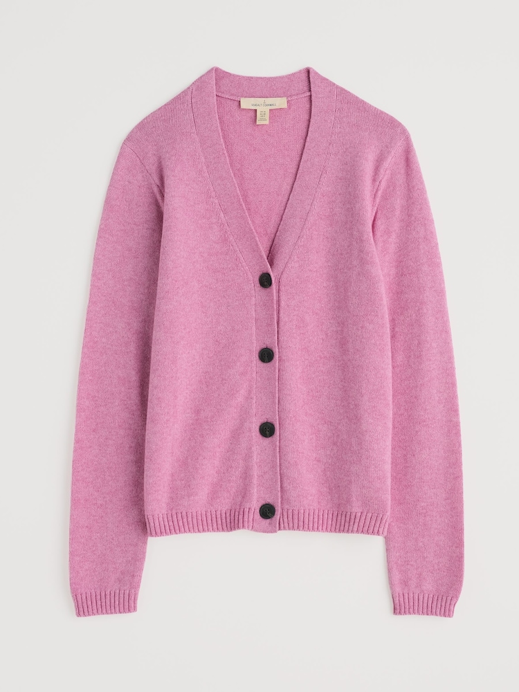 Seasalt Cornwall Pink Kelyn Cardigan - Image 4 of 5