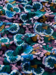 Seasalt Cornwall Black Multi Secret Cove Empire Line Midi Dress - Image 5 of 5